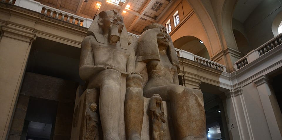 Guided Pyramids, Sphinx and Egyptian Museum Tour