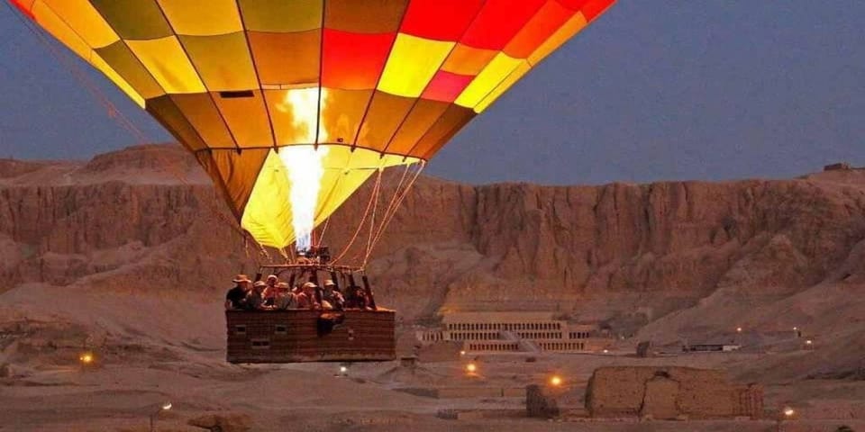 1-Night in Luxor, Hot Air Balloon, & Transfer