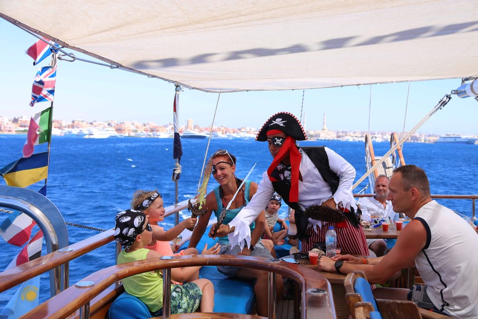 Pirates Sailing Boat to Orange Bay with Transfers