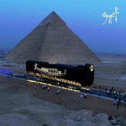 Pyramids & Museum Small Group Tour by Van from Hurghada to Cairo